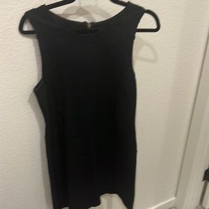 Black mini dress. Size medium